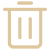 Icon of a trash can