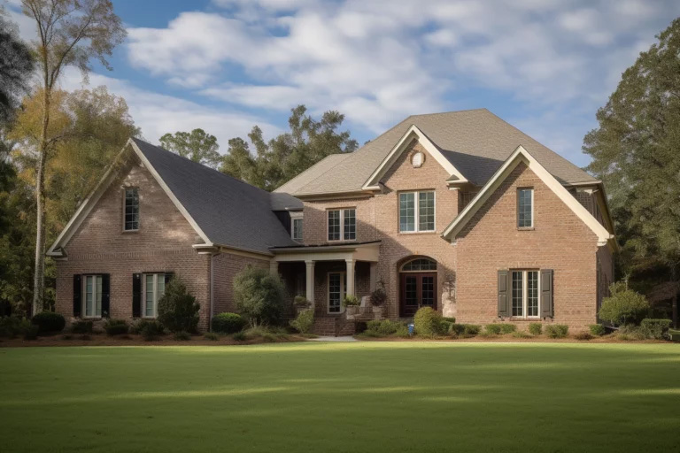 Two Story Brick House